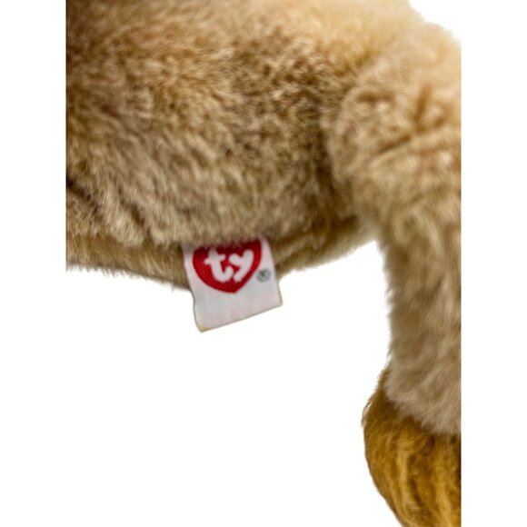 Vintage Ty Classics Sahara Lion 10" Beanie Buddy 10" Plush Stuffed Animal 1997 - Picture 5 of 7